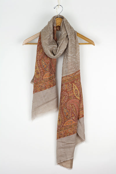 Uma Scarf-Taupe