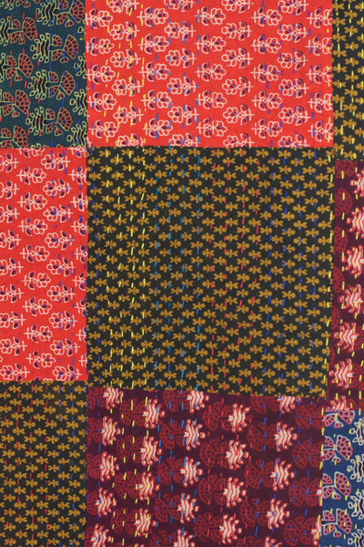 Rangoli Patchwork Throw