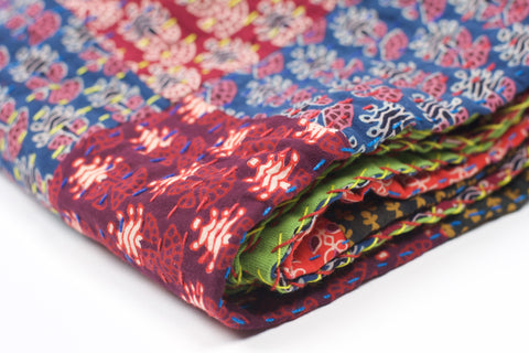 Rangoli Patchwork Throw