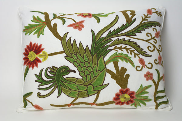 Royal Peacock Pillow