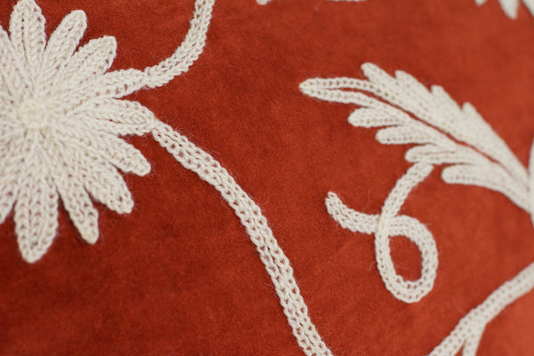 Nubra Pillow-Burnt Orange