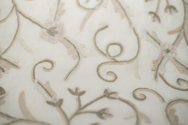 Kaliyaan Wool Throw-Cream