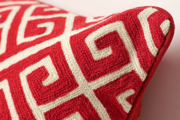 Bhul Bhulaiya Pillow-Saffron Spice